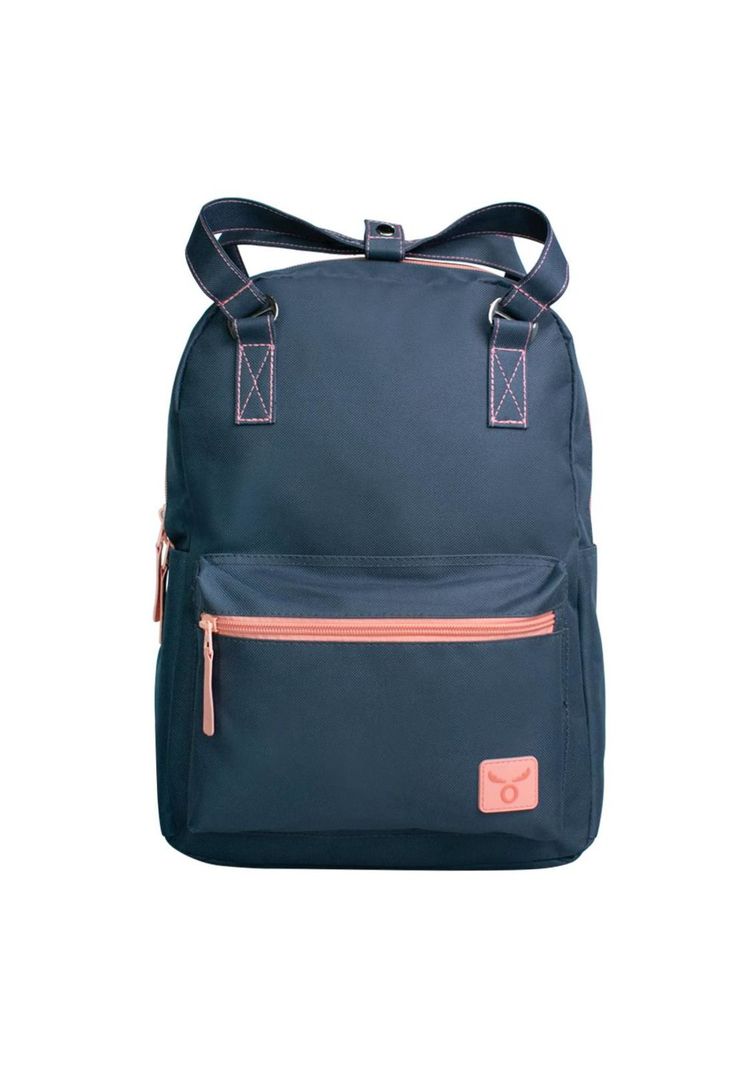 Mochila San Francisco Coral Blue Moose|-0