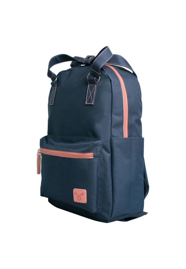 Mochila San Francisco Coral Blue Moose|-1
