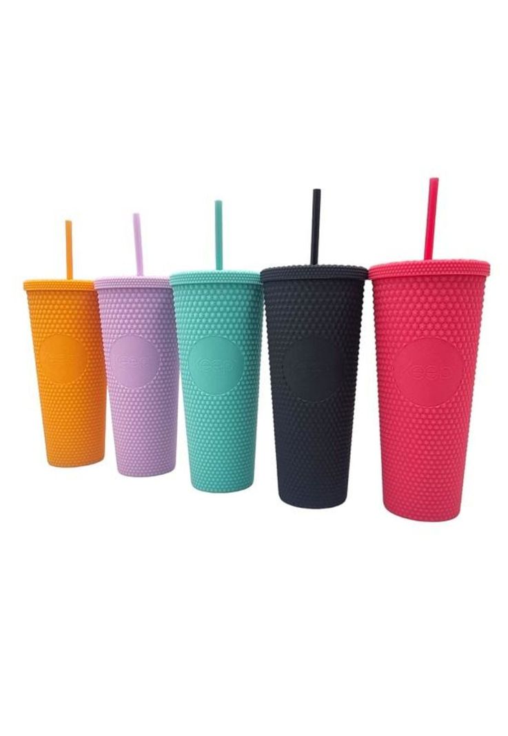 Vaso Tumbler Venti con Bombilla Turquesa Keep-1