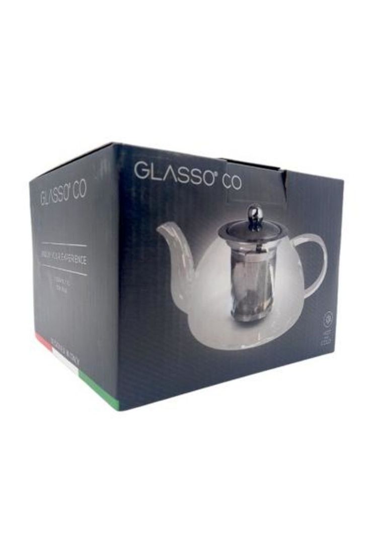 Tetera De Vidrio Con Infusor 1L-1