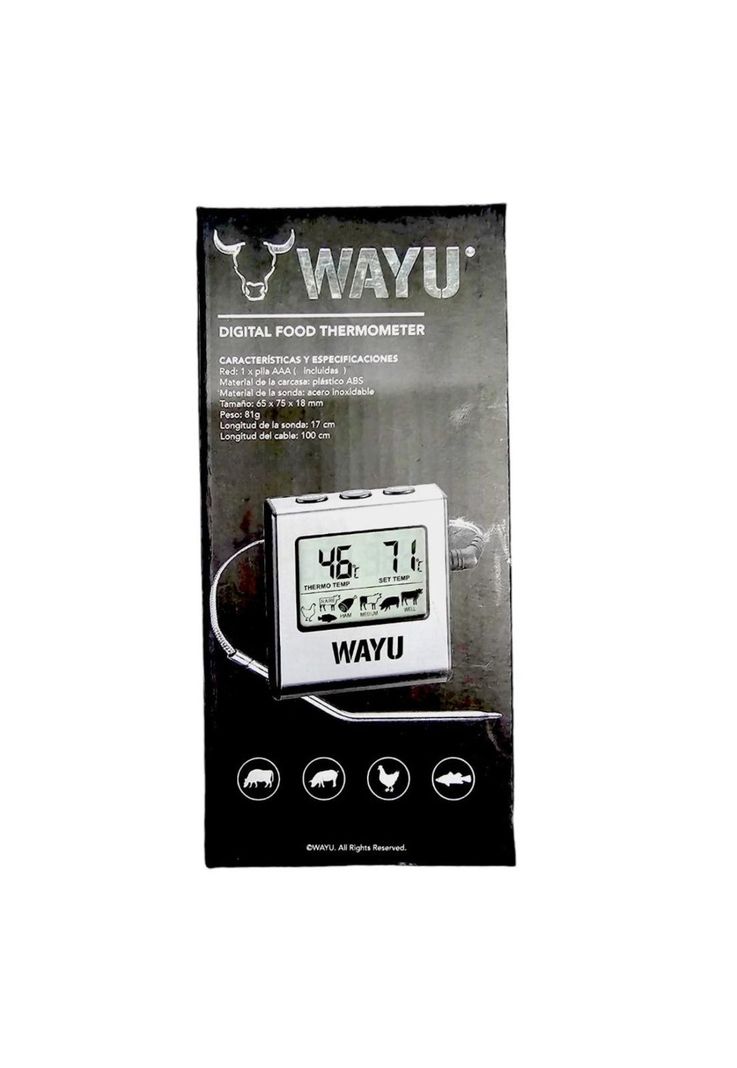Termómetro Digital Para Carnes Wayu-1