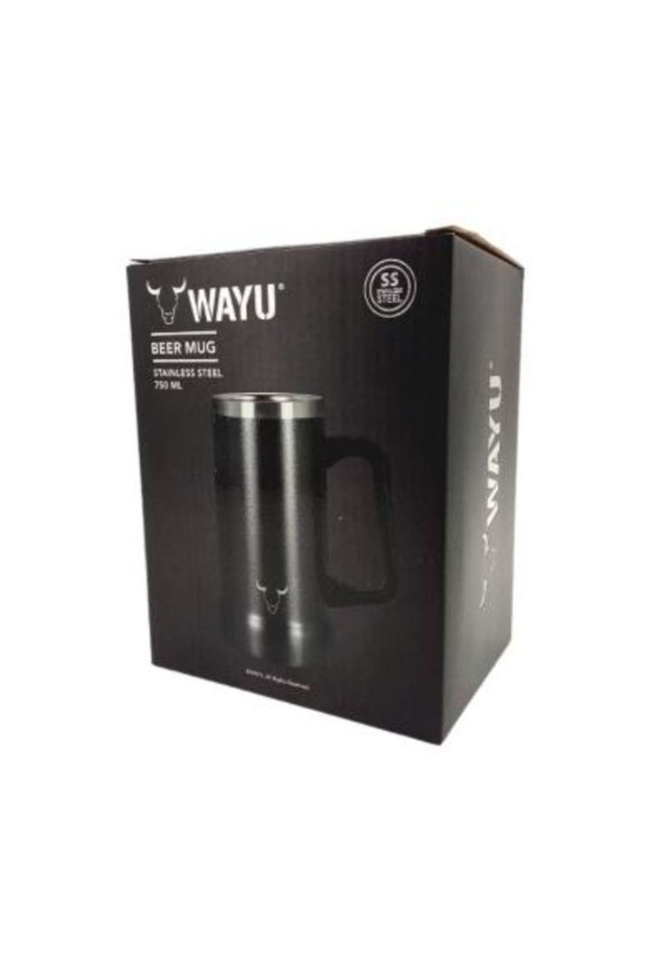 Jarro Cervecero Acero Inoxidable 750 ml Wayu-2