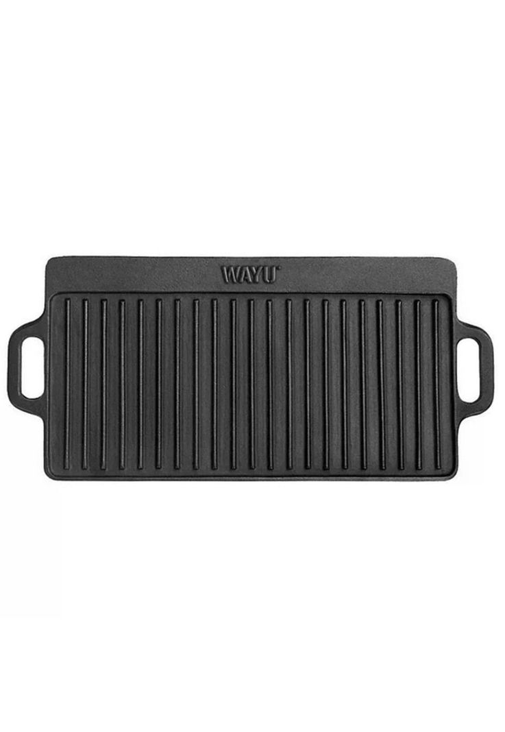 Plancha Reversible Hierro Fundido Wayu-0