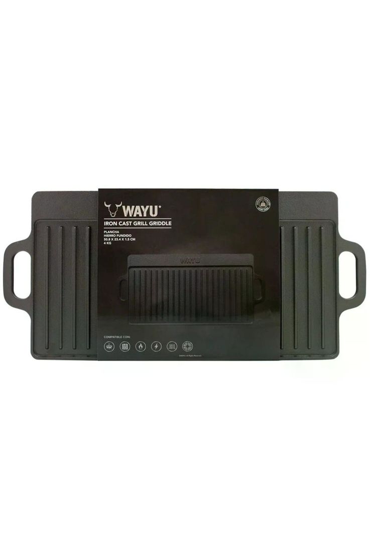 Plancha Reversible Hierro Fundido Wayu-2