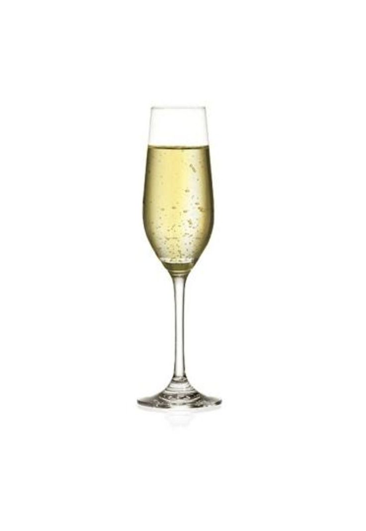 Set 6 Copas Cristal Para Espumante 235ml-0