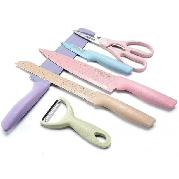 Set de Cuchillos Arcoiris 6 Piezas-3