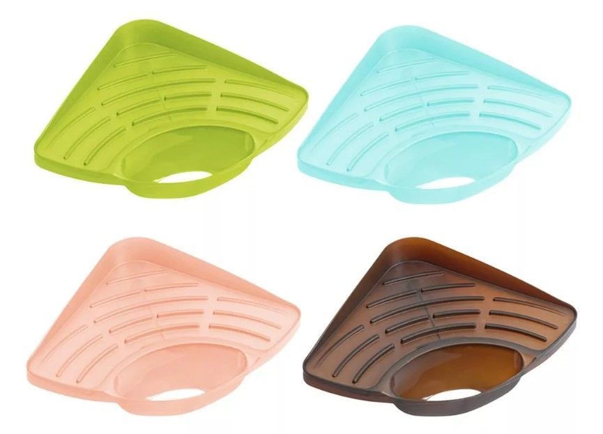 Escurridor Triangular Multiuso Baño Y Cocina Color Al Azar-2