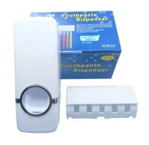 Dispensador para pasta de dientes y portacepillos-1