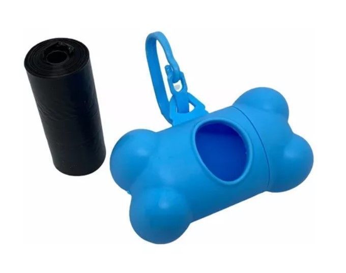 Dispensador De Bolsa de Basura + 2 Rollos Para Paseo De Mascota Color al Azar-6