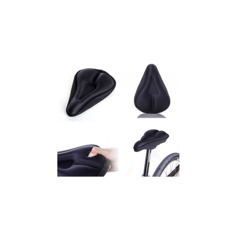 Asiento Gel Acolchado Para Bicicleta-1