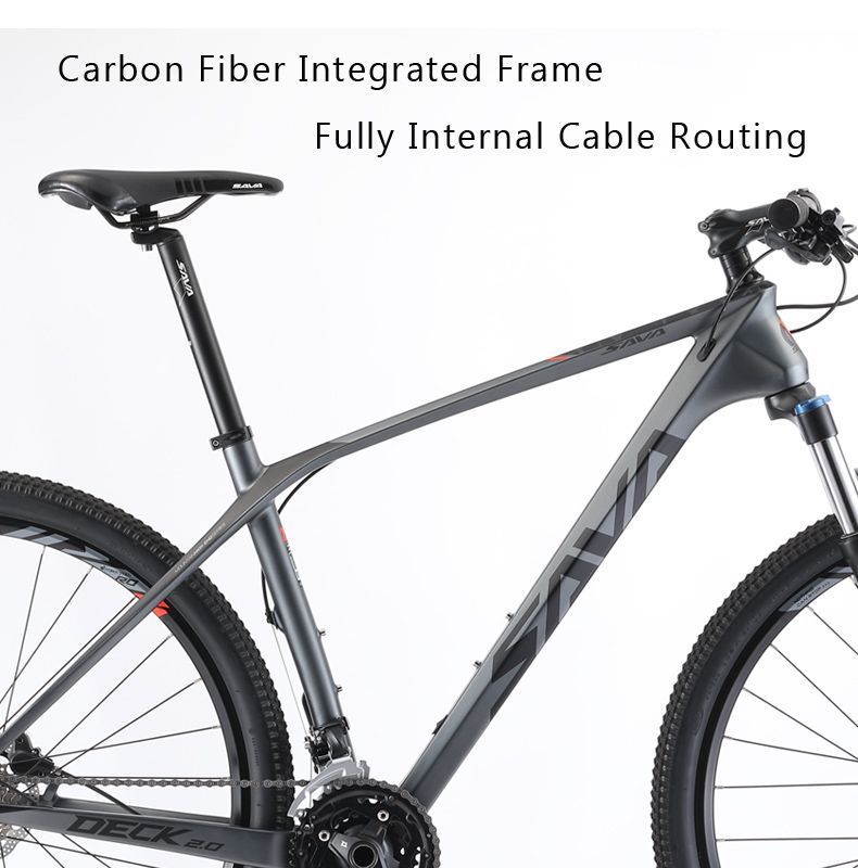 MOUNTAIN BIKE CARBONO SAVA DECK 2.0 BLACK GRAY-4
