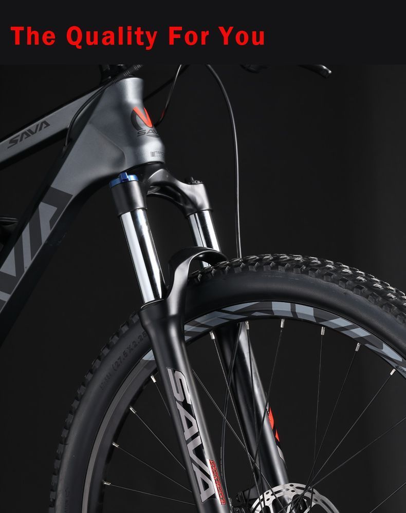 MOUNTAIN BIKE CARBONO SAVA DECK 2.0 BLACK GRAY-2