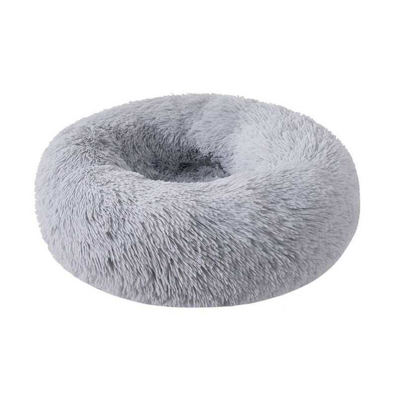 Cama Antiestrés De Felpa Suave Para Mascotas 50cm Perro Gato-5