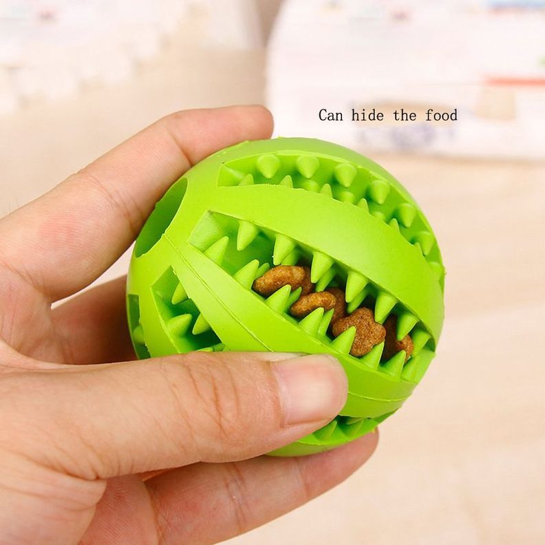Pelota Juguete Dental Para Mascotas Perros Interactiva 6cm-3