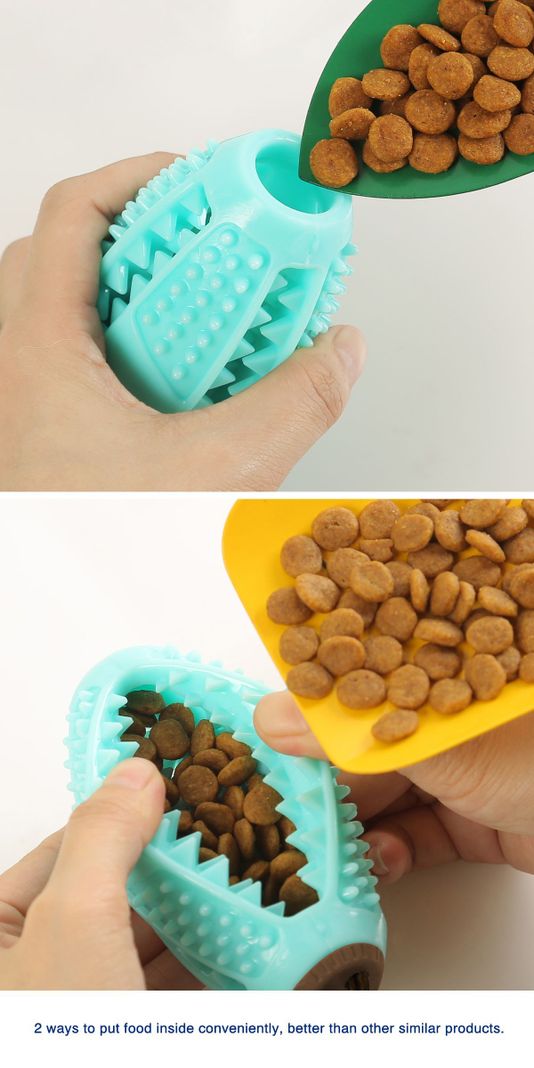 Juguete de Fuga De Comida Con Cuerda Para Mascotas Perro-5