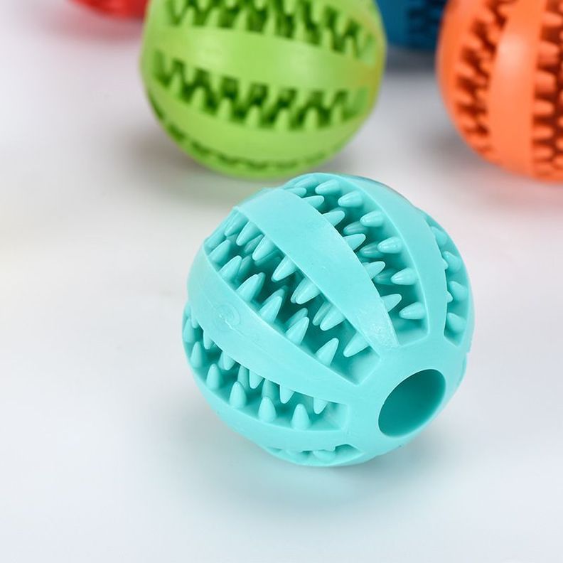 Set Pack 3 Pelota Dental Para Mascotas Perro Interactiva 7cm-4