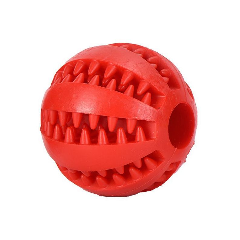 Set Pack 3 Pelota Dental Para Mascotas Perro Interactiva 7cm-5