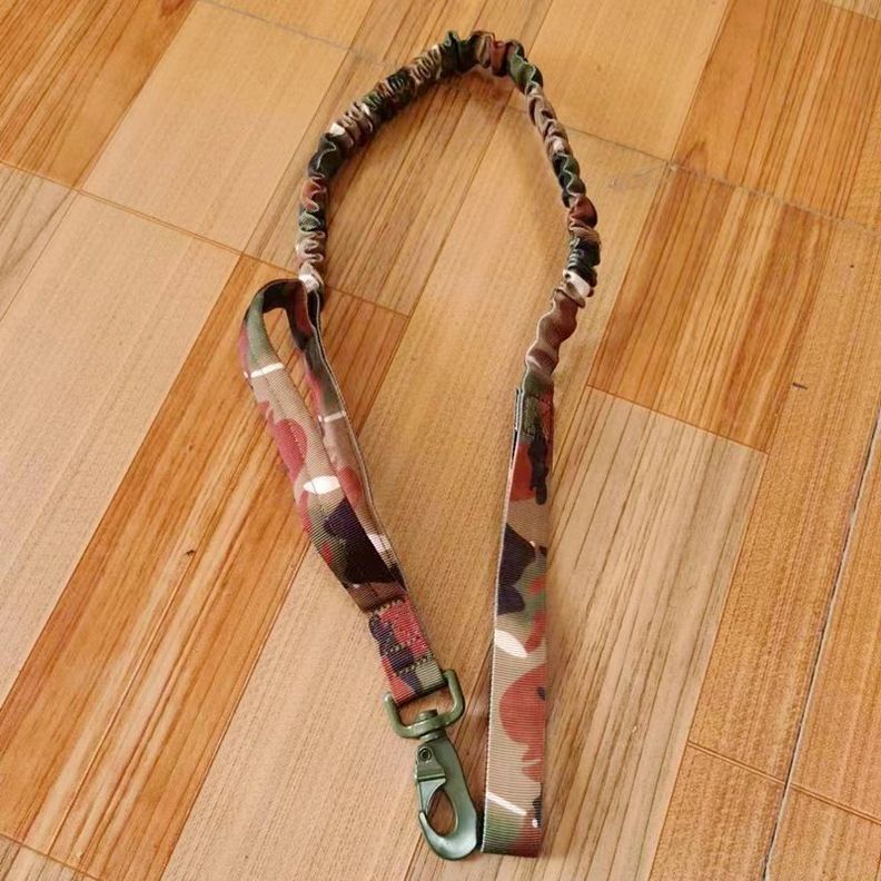 Collar Táctico con Correa Camuflaje para Mascotas Perros-5