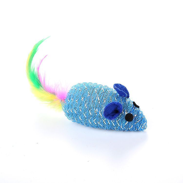 Set De 12 Ratones De Juguetes Para Gatos Mascotas 13 Cm-2