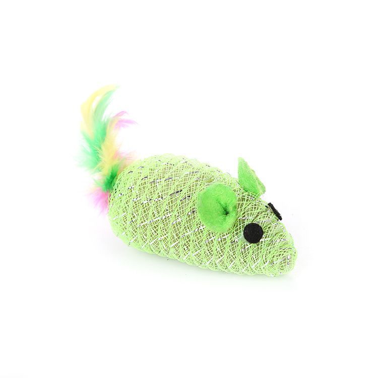 Set De 12 Ratones De Juguetes Para Gatos Mascotas 13 Cm-4