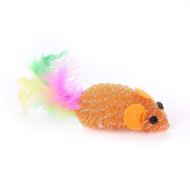 Set De 12 Ratones De Juguetes Para Gatos Mascotas 13 Cm-5