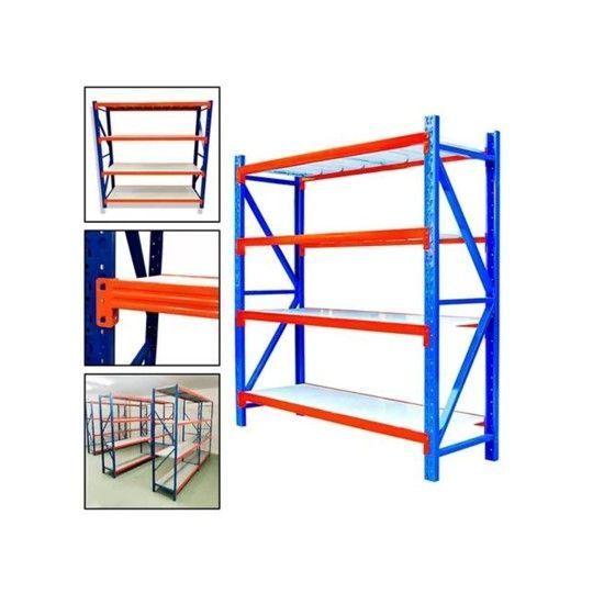 Estante Metálico Rack Industrial Bodega Repisas 150x200x50cm-4