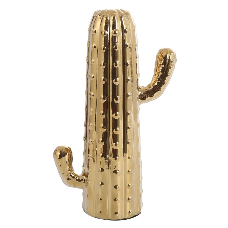 Adorno de cerámica forma cactus de 30 cm-1