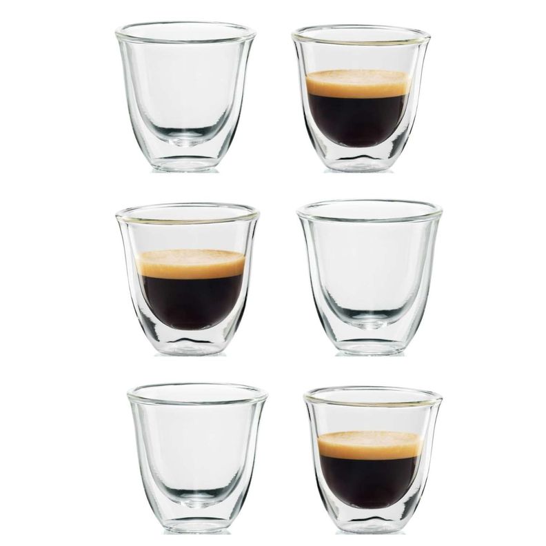 Set 6 vasos mug doble pared café espresso-1