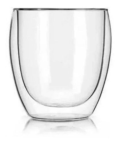 Set 2 vasos de café vidrio doble pared 300 ml-7
