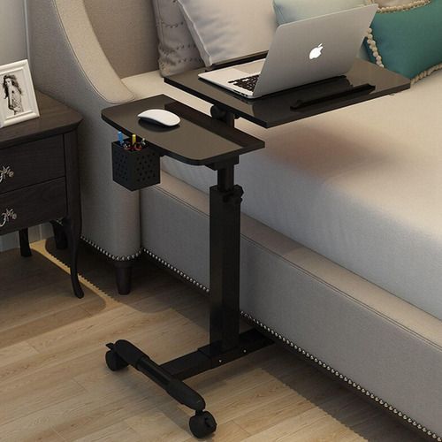 Multimesa ajustable con ventilador para notebook negra-4