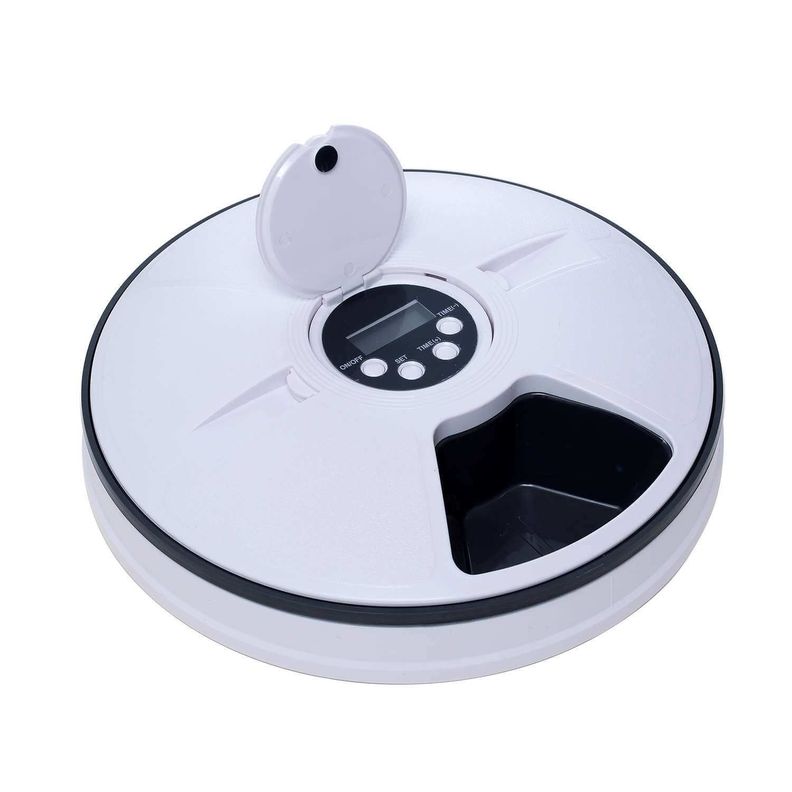 Dispensador automático de alimento para perros y gatos-0