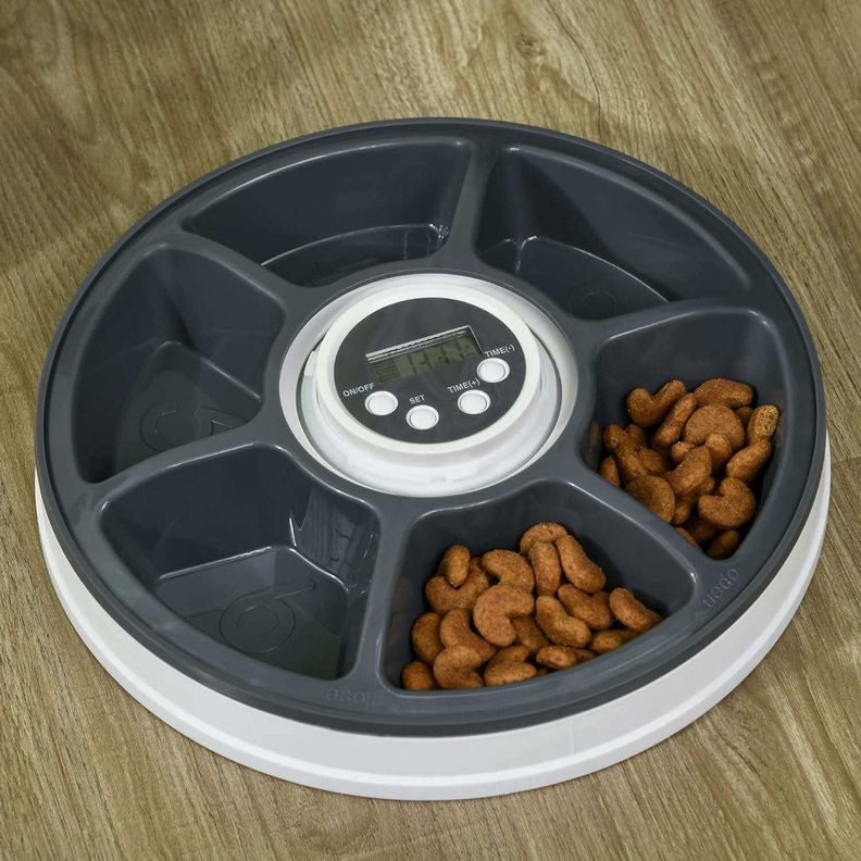 Dispensador automático de alimento para perros y gatos-2
