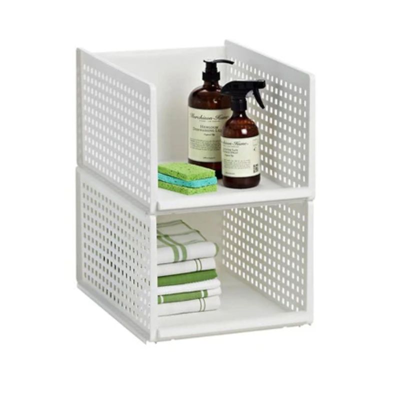 Organizador de ropa apilable 42x33x18 cm-1