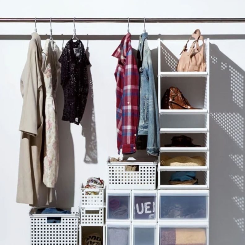 Organizador de ropa apilable 42x33x18 cm-4