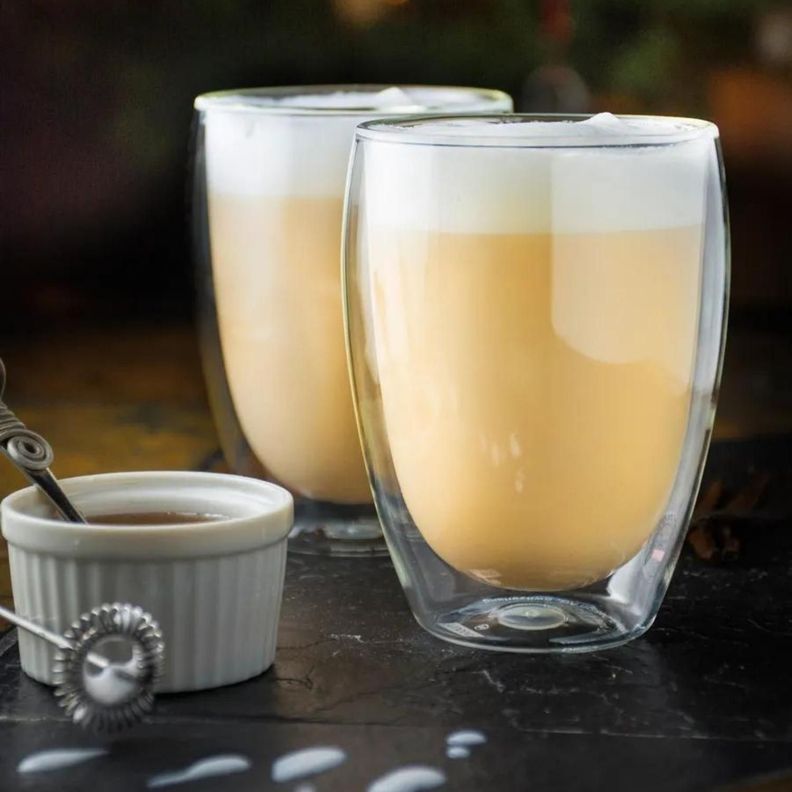 Set 2 vasos de café vidrio doble pared 400 mlo-5
