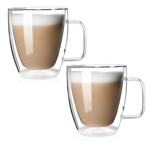 Set 2 mugs vidrio doble pared 350 ml-3
