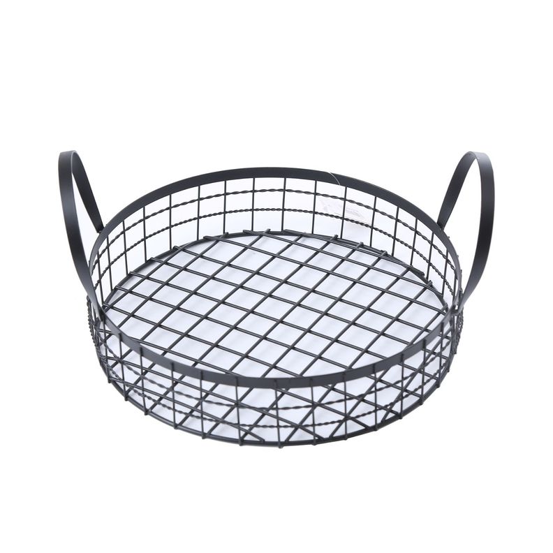Bandeja Metal Diseño Country 28 cm-0