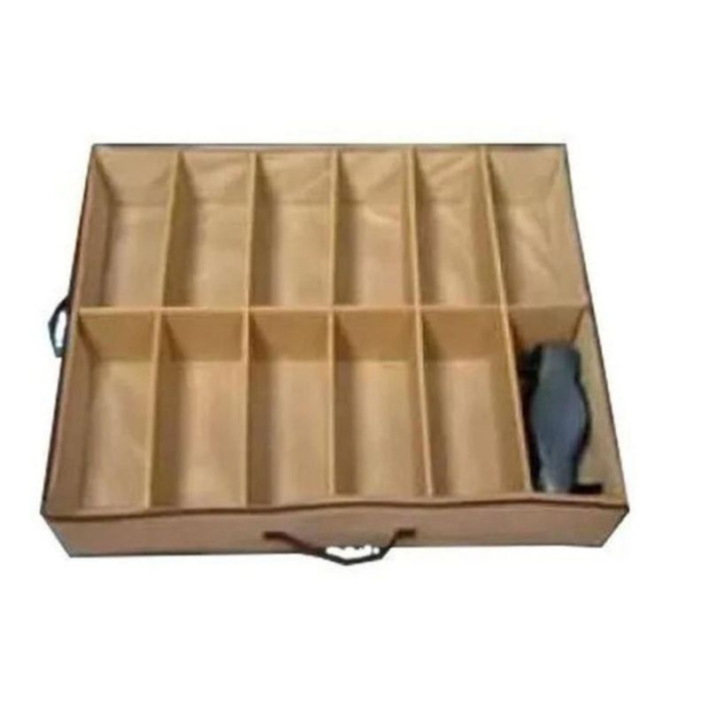 Organizador de zapatos bajo cama para 12 pares-1