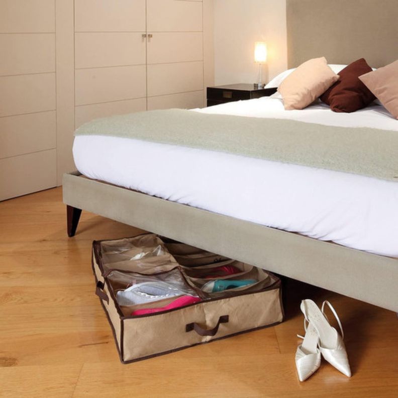 Organizador de zapatos bajo cama para 12 pares-3