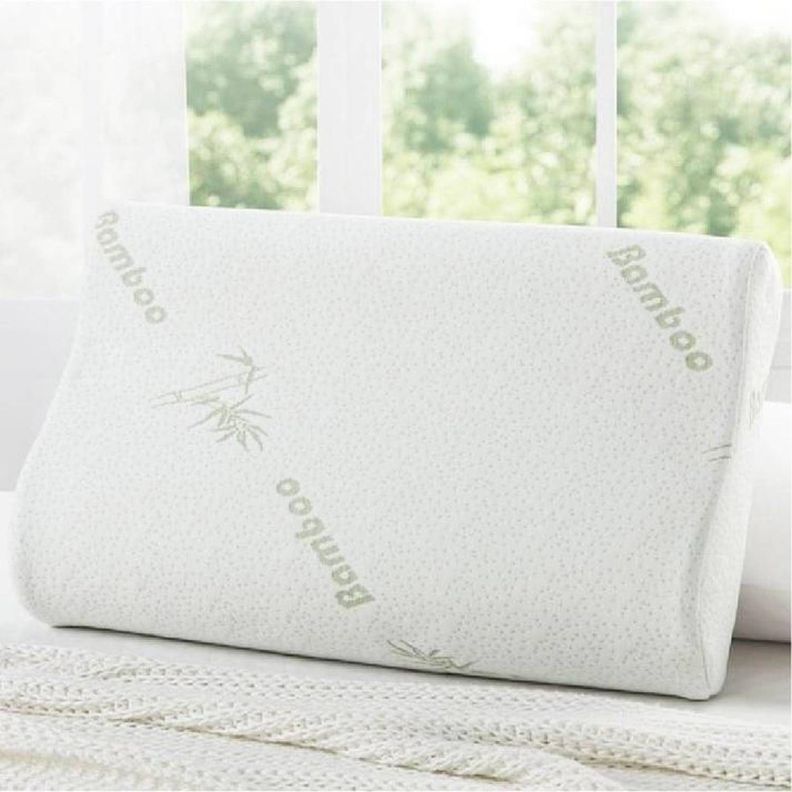 Pack 2 almohadas viscoelásticas y memoria con funda bambú-1