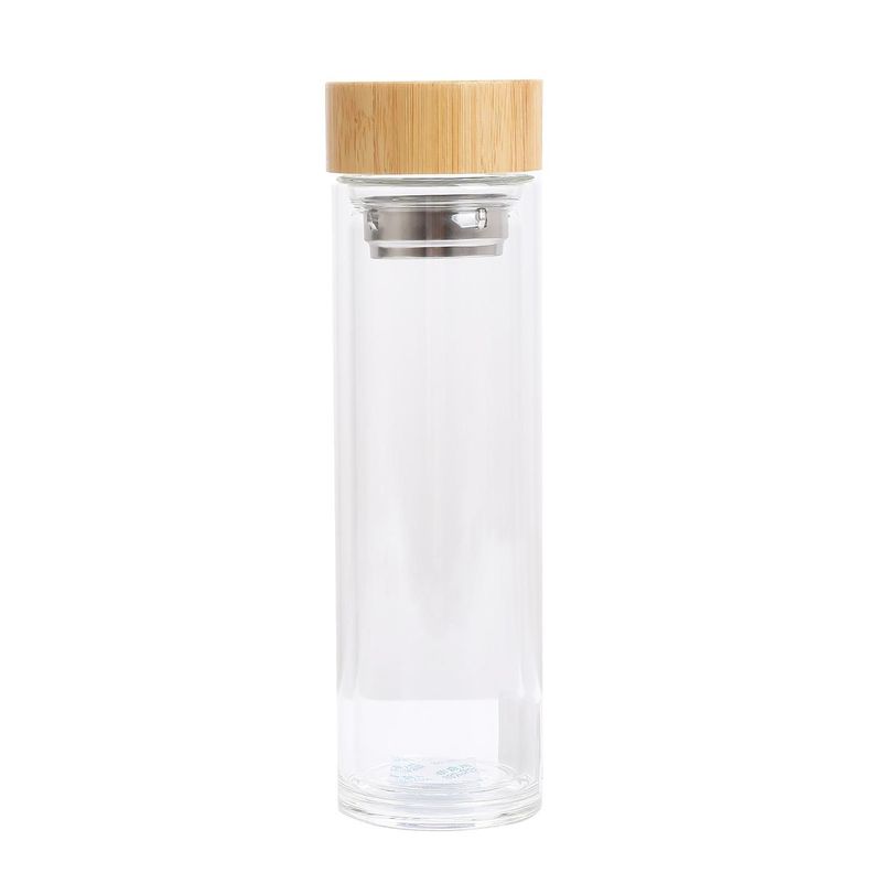 Botella térmica de borosilicato con infusor 500 ml-1