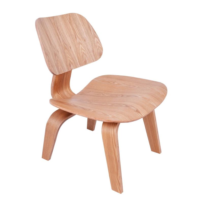 Silla Estilo Eames Madera Natural-0