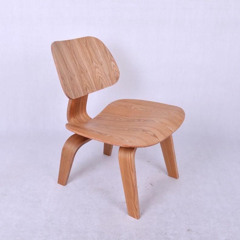 Silla Estilo Eames Madera Natural-2