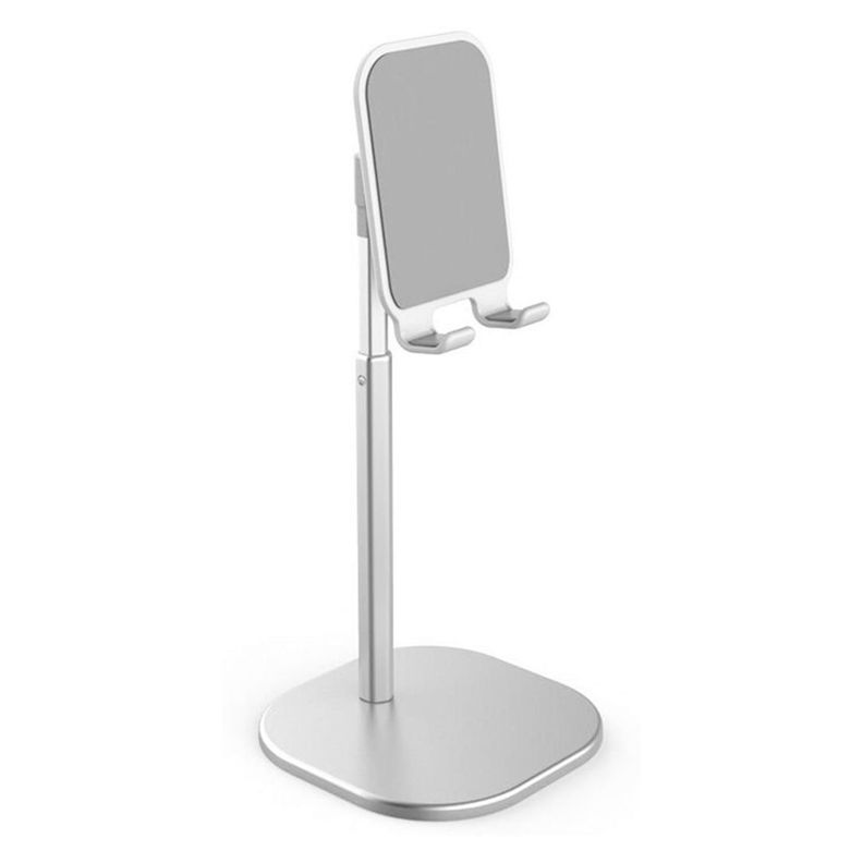 Soporte para telefonos con altura regulable Blanco