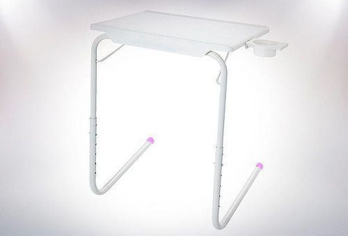 Mesa plegable y ajustable con posavasos-8