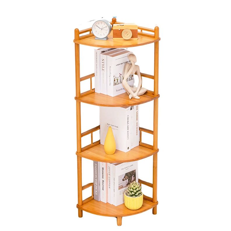 Repisa esquinero 4 niveles 106x33x33 Cafe