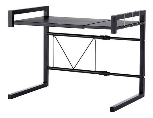 Estante organizador microondas ajustable metal-0
