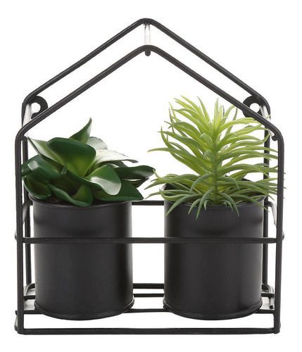 Set 2 suculentas artificiales 18 cm-5