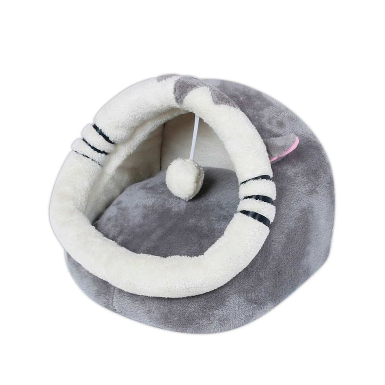 Cama nido iglú para gatos-0