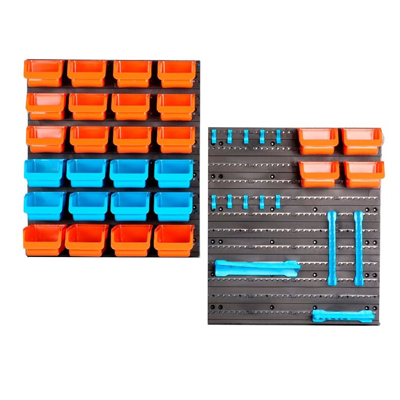 Organizador de herramientas para pared  43 piezas-0